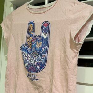 🌻3 for $12🌻 Girls, XL, pink, Biloxi Hard Rock Cafe t-shirt